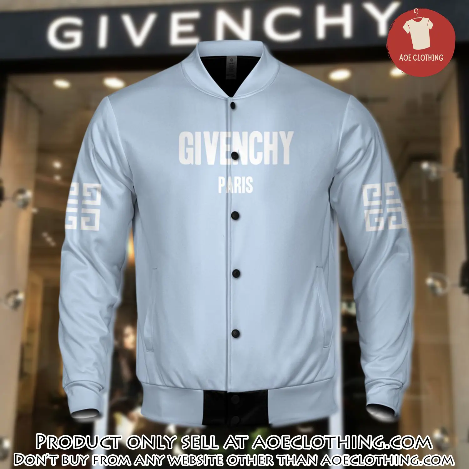 Luxury givenchy varsity premium baseball jacket bjv1055 aoe2138563